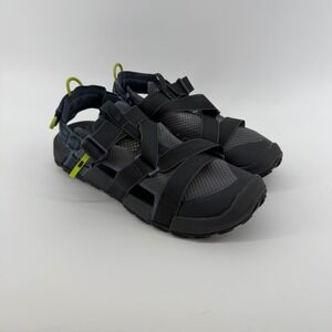 NWOB The North Face Explore Camp Lite Sandals Grey Lime Mens 13 Womens 14.5